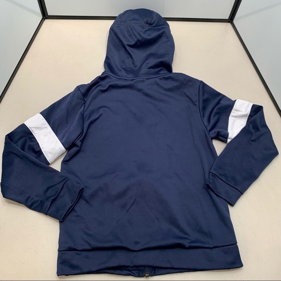 Nike Hoodie Kid Medium (8-20) Blue/White Dri-FIT Therma Full Zip Training Boys - Picture 2 of 8
